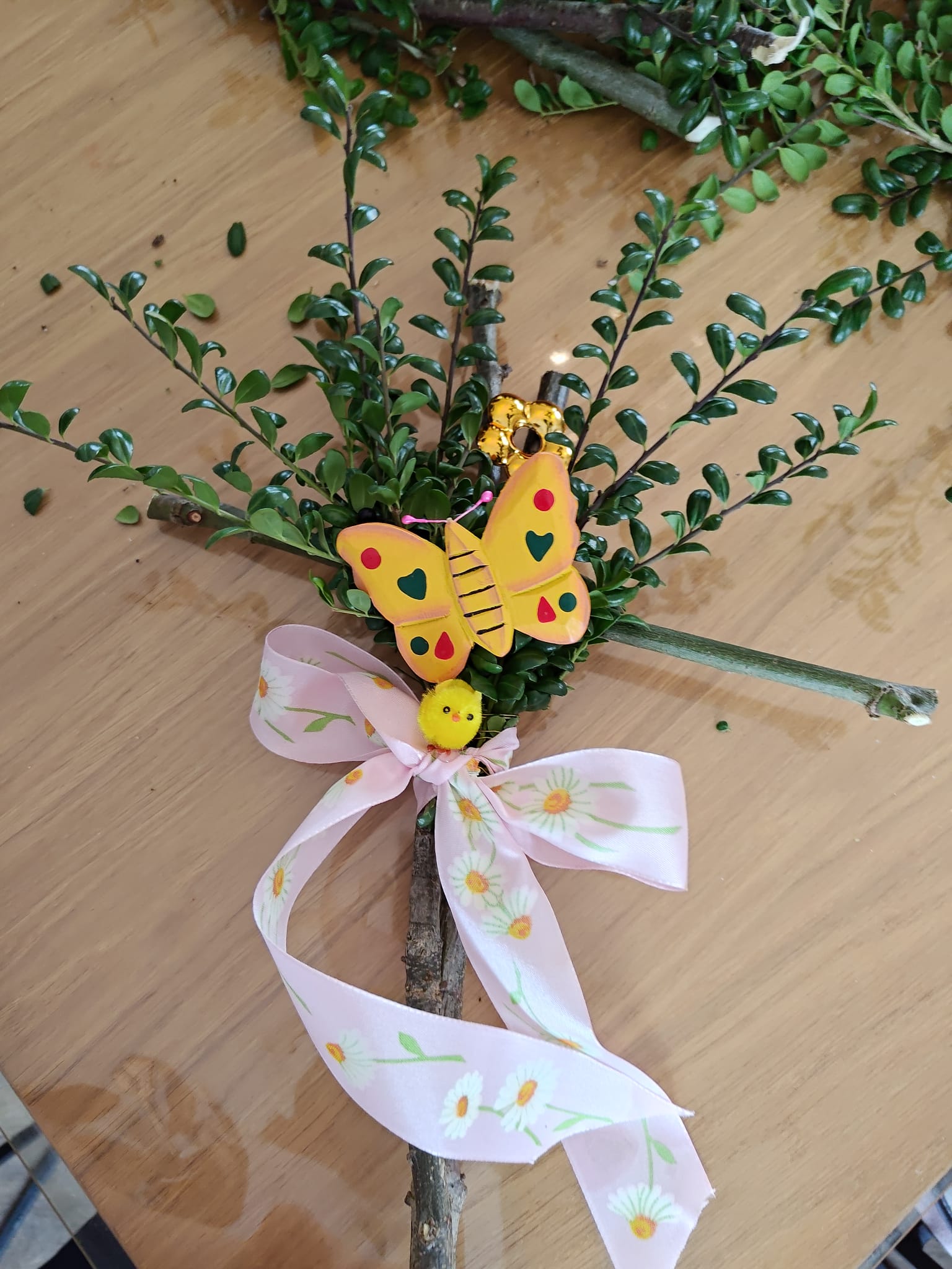 Schmetterling-Dekoration basteln