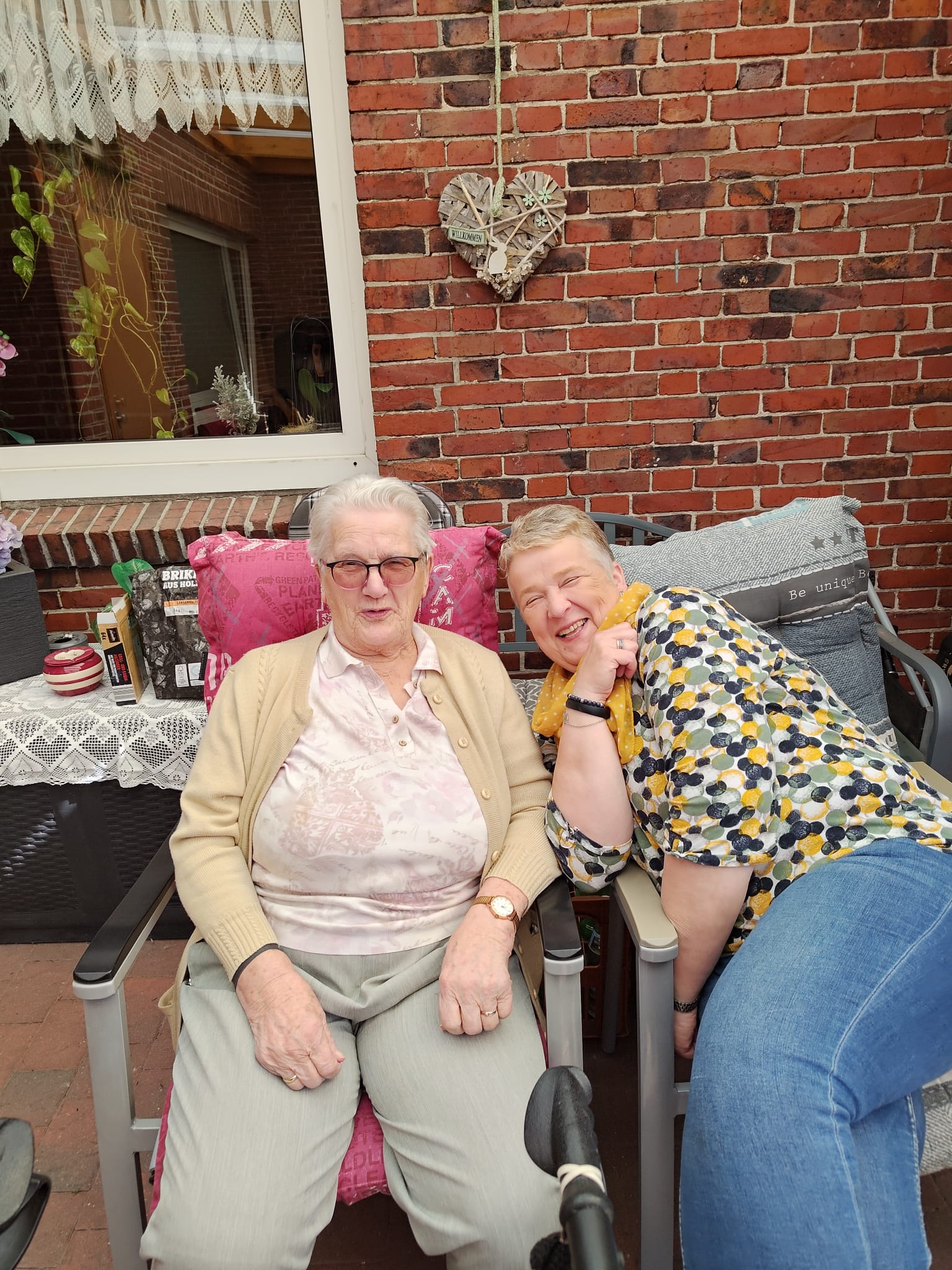 Liebevoll angerichtetes Buffet